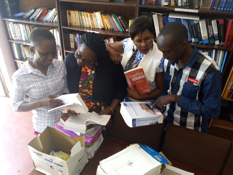 APP staff excited about the collection from ILBF